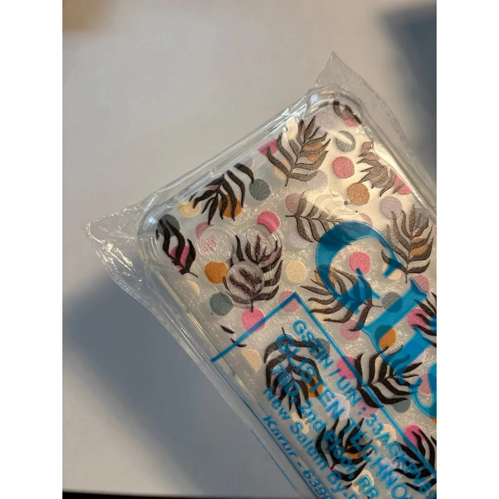 GlamCase Samsung XCover 6 Pro Cover, colorful polka dots and leaves design